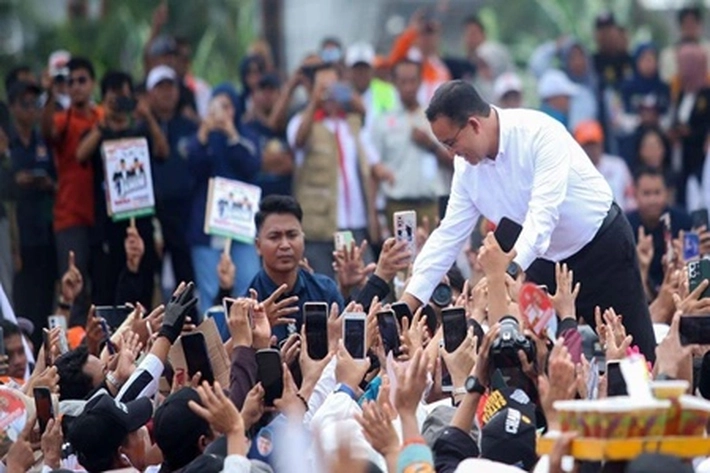 Walau Paslon Nomor Urut 1 Selalu 'Dihambat' Saat Kampanye, 'Tidak Menyurutkan AMIN Bergerilya Dipelosok Tanah Air yang Terus Dibanjiri Pendukung'
