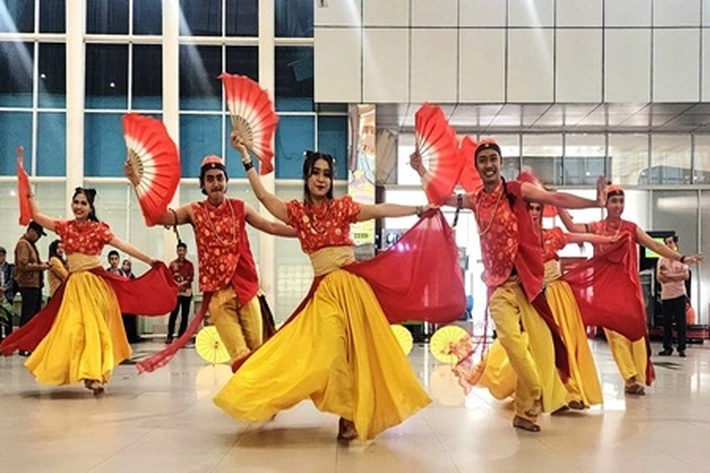 Penumpang Penuhi SSK II Pekanbaru di Perayaan Imlek