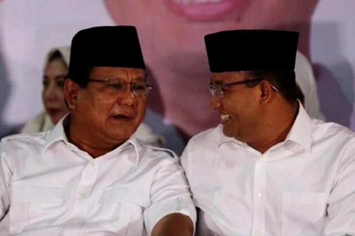 Prabowo Subianto dan Anies Baswedan Bersaing Ketat di Pilpres 2024