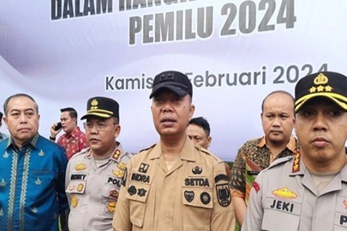 Sekda Apresiasi Kinerja TNI, POLRI, Forkopimda karena Pemilu 2024 Berjalan Aman dan Kondusif