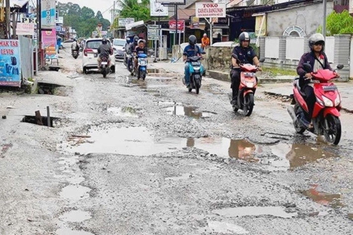 Pemko Pekanbaru Mulai Perbaiki Jalan Rusak untuk Antisipasi Sambut Bulan Ramadhan