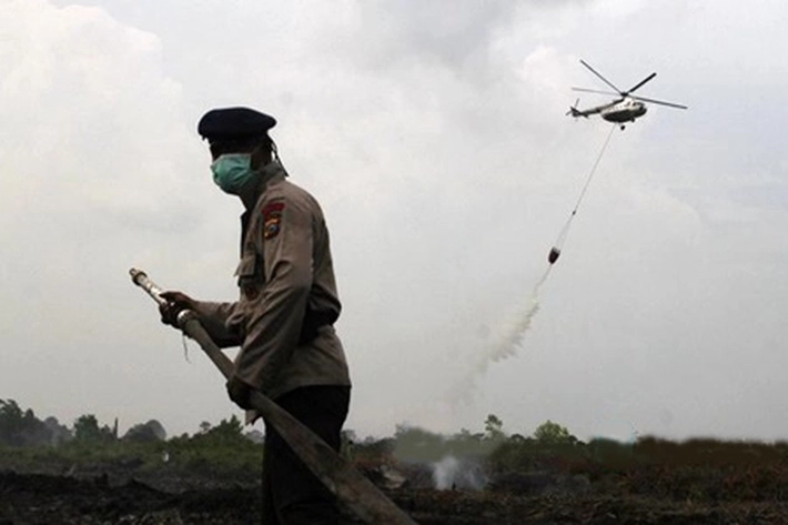 Titik Hotspot Mulai Mengamuk jadi Ditetapkan Siaga Darurat Karhutla, Pj Gubri: Kita Minta Bantuan Heli Waterboombing