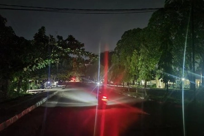 Meresahkan, Lampu Penerangan Jalan Umum Padam yang Langsung 'Ditangani' Dishub Pekanbaru
