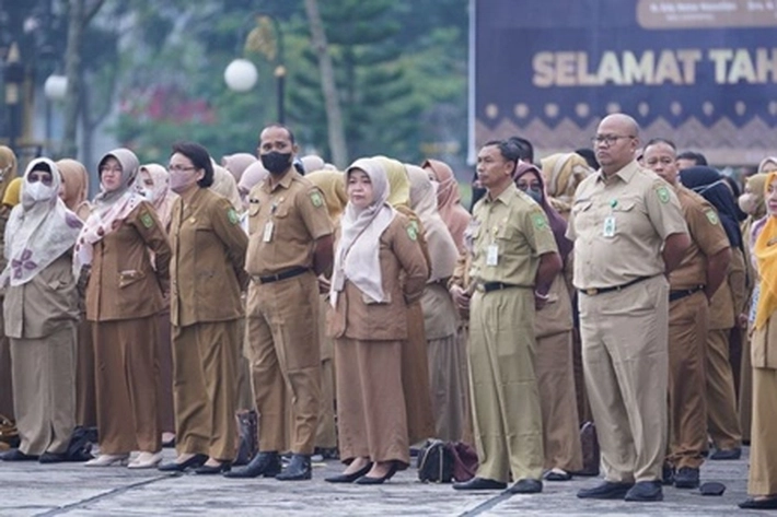 Pasca Libur Hari Raya Idulfitri 1445 Hijriah, Pj Sekdaprov Riau Minta ASN Wajib Hadir Apel dan Halalbihalal