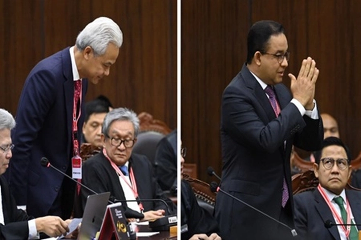 MK Tolak Seluruh Gugatan Sengketa Pilpres 2024 dari Paslon Nomor Urut 1 dan 3, 'karena Tidak Beralasan Menurut Hukum Seluruhnya'