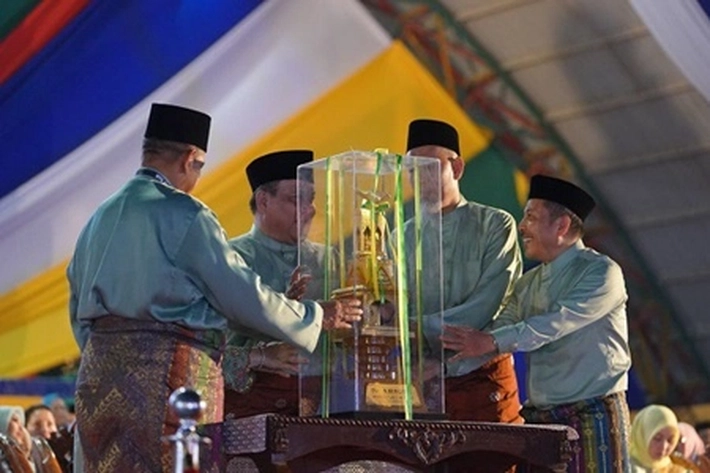 Pj Gubri SF Hariyanto Buka MTQ Ke-42 Tingkat Provinsi yang Digelar di Taman Bukit Gelanggang Dumai