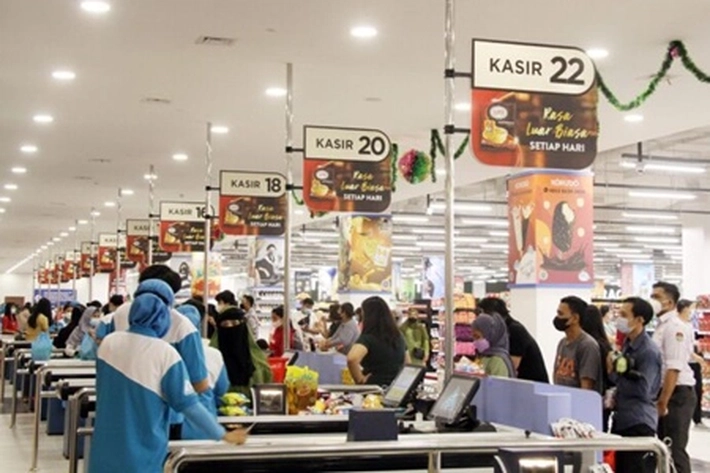 Pasar Swalayan dan Dept Store Top 100 Batam Sajikan Barang-Barang Murah-Berkualitas, 'Jadi Diserbu Warga'