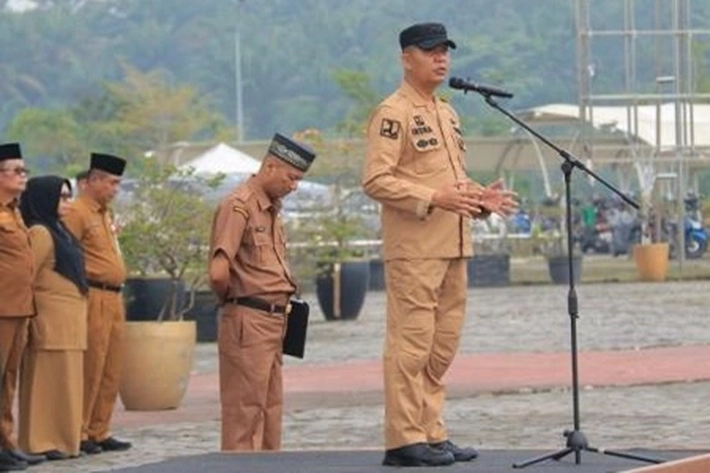 Sekdako Pekanbaru Minta ASN Pemko Tetap Produktif Bekerja Seiring Pj Wako Bakal Berganti