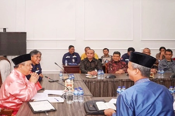 SKK Migas Sumbagut Audiensi dengan Pj Gubri SF Hariyanto