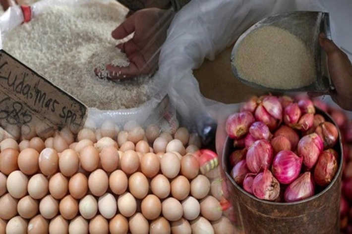 Harga Pangan Hari Ini Belum 'Bersahabat', 'Beras, Gula dan Bawang Merah Masih Bertengger di Harga Mahal'