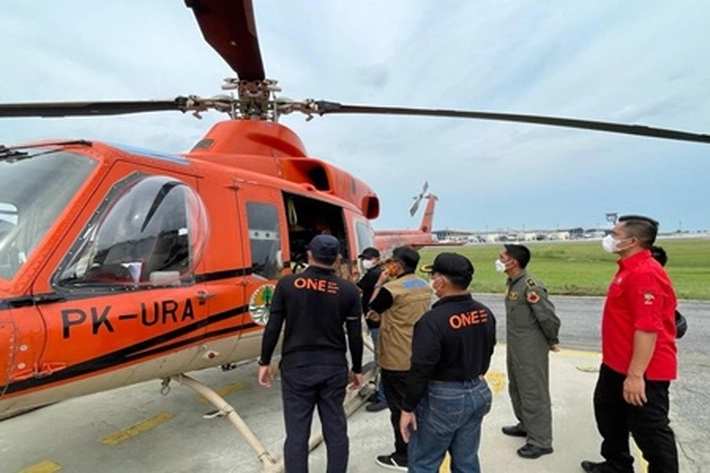 BNPB Kirim Bantuan Helikopter Water Bombing untuk Antisipasi Karhutla di Riau