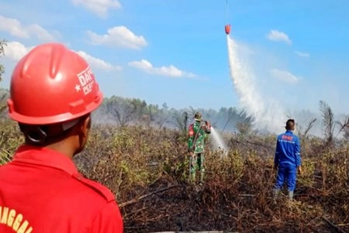 Cuaca Ekstrem Buat Hotspot 'Timbul-Tenggelam', 'Ada 4 Hotspot Masih Bertahan di Sumatera'
