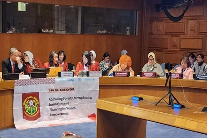 Pemberdayaan Perempuan dan Pengentasan Kemiskinan Diperjuangkan di Sidang CSW ke-68 PBB