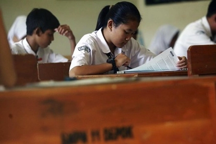 Hari Ini Siswa Kelas IX SMP Negeri di Pekanbaru Sedang Jalani Ujian Akhir Sekolah