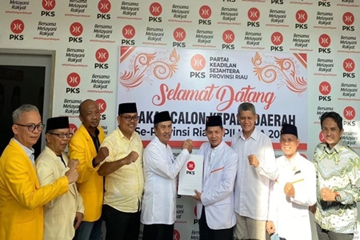 Bacalon Gubri Syamsuar Ingin Mengulang Sukses di Pilgubri 2024, 'Lirik PKS dan PAN untuk Maju di Pilkada Serentak'