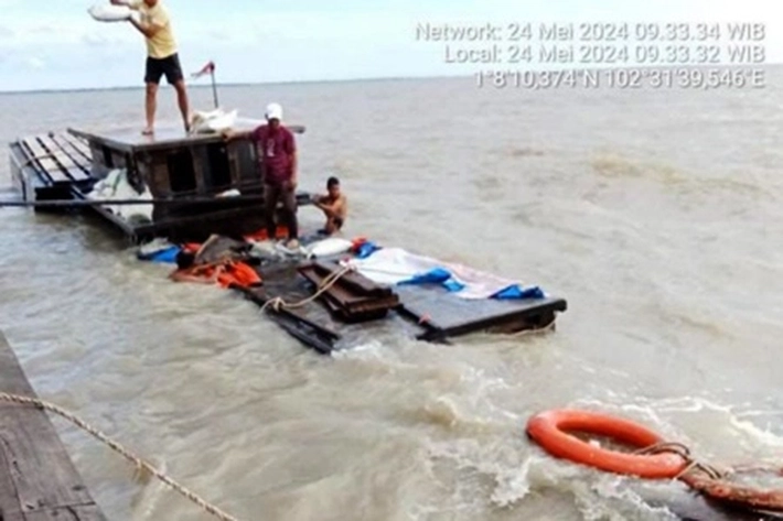 Kapal Pembawa 14 Ton Beras Bulog Karam di Pulau Merbau, 'karena Cuaca Buruk Jadi Gagal Disalurkan Ditengah Masyarakat'