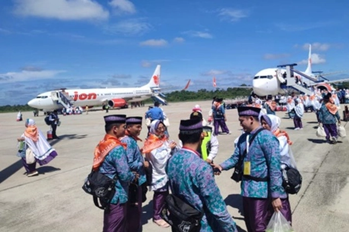 Bandara SSK II Pekanbaru Terbangkan 3.372 Calon Jemaah Haji dengan Gunakan 2 Maskapai