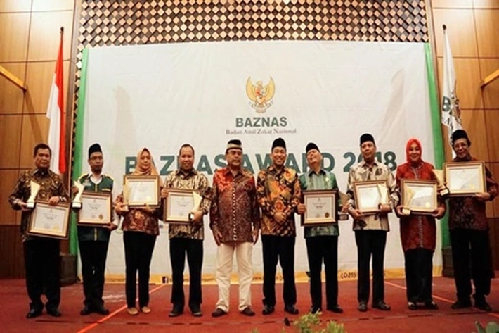 Badan Amil Zakat Nasional Riau Terbaik di Sumatera Himpun Dana Rp 118 Miliar Selama 3 Tahun