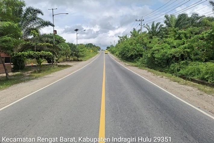 Jalan Lintas Pematang Reba Hingga Batas Jambi 'Mulus dan Licin', INPEST: 'Buat Geliat Perekonomian Warga Bebas Hambatan'
