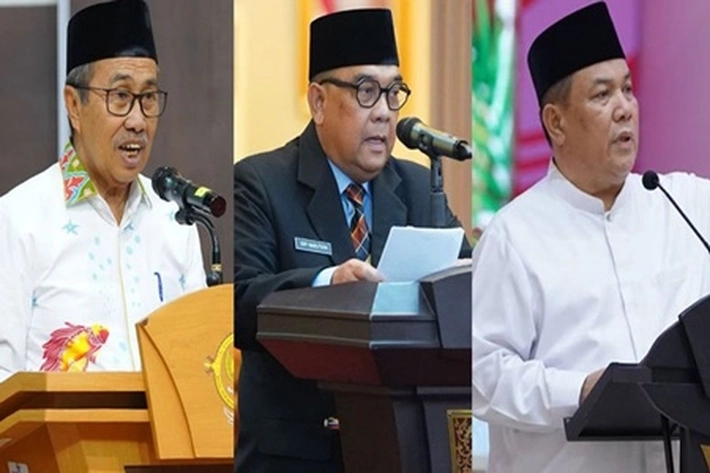 Syamsuar, Edy Natar Nasution dan SF Hariyanto 'Tiga Serangkai' akan Berhadapan di Pilkada 2024, 'Bertarung Mati-matian Berebut Kekuasaan'