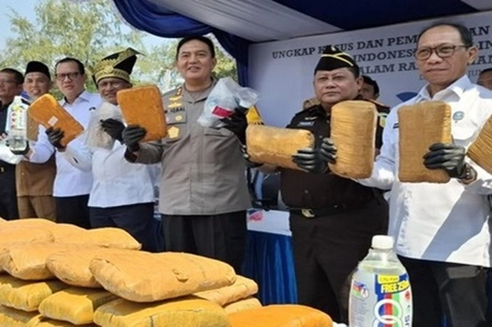 BNN Sita 112 Kg Sabu-11 Ribu Ekstasi Periode April-Juni