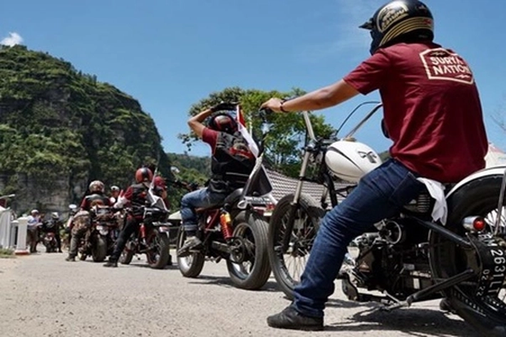 Ribuan Bikers Meriahkan Sunmori Sempena di Hari Jadi Ke-240 Kota Pekanbaru