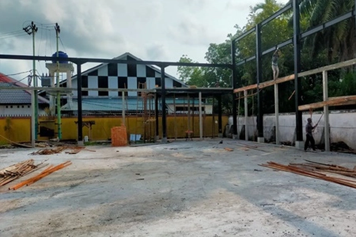 Pembangunan Gedung Futsal Kemahalan, INPEST: 'Seperti Kuras Dana APBD, Jadi Mubajir'