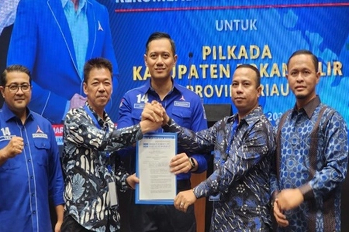 Demokrat dan PKS Usung Afrizal Sintong-Setiawan di Pilkada Rohil 2024