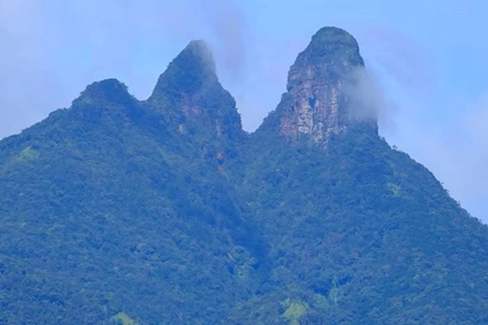 Gunung Daik Alami Suhu Dingin Luar Biasa Ditengah Musim Panas yang Terjadi Disekitarnya