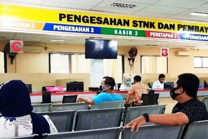 Hingga Semester Pertama 2024, Pendapatan Bea Balik Nama Kendaraan di Riau Capai Rp501 M
