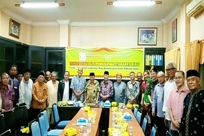 Rapat Dialogis Pemuka Masyarakat Riau Tolak Nasir Jadi Cagubri di Pilkada 2024, 'karena Dinilai Memiliki Rekam Jejak Buruk'