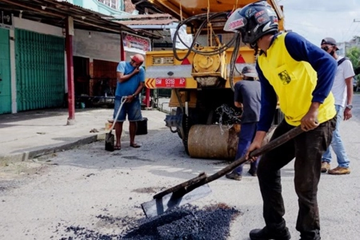 PUPR Riau Kembali akan Perbaiki Lima Riau Ruas Jalan Kota Pekanbaru