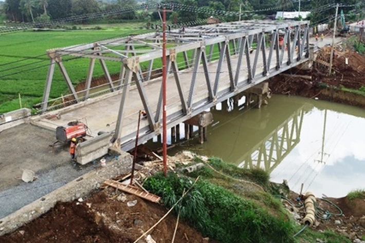 PUPR Terus Tuntaskan Pembangunan Sejumlah Jembatan Mangkrak di Riau