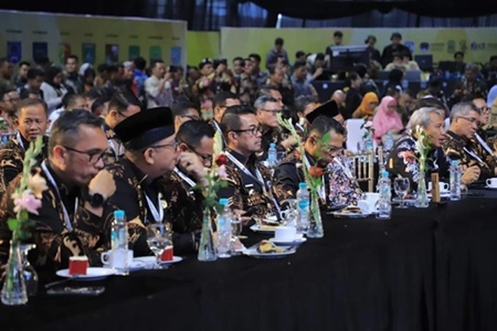 Pj Walikota Risnandar Mahiwa Ikut Raker Pertama yang Digelar di Ibu Kota Negara