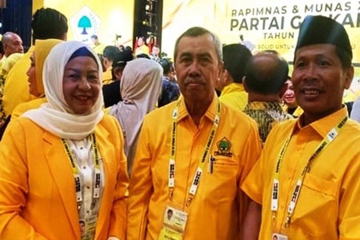 Ketua DPD Golkar Riau Syamsuar Pimpin Delegasi Hadiri Rapimnas dan Munas XI Golkar