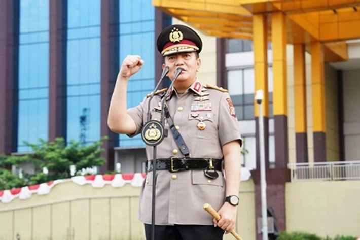 Kapolda Riau Irjen Pol Muhammad Iqbal Pimpin Upacara Hari Juang Polri 2024