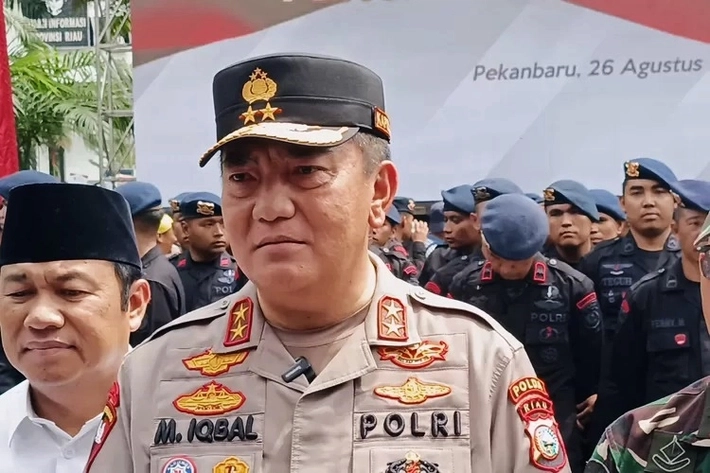 Kapolda Riau Irjen Muhammad Iqbal Pimpin Simulasi Sispamkota Jelang Pilkada 2024