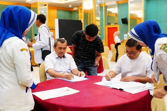 KPU Undang Tiga Paslon Tes Kesehatan di RSUD, SUWAI: Kami Yakin Lolos Seluruh Tahapan Pilgub Riau