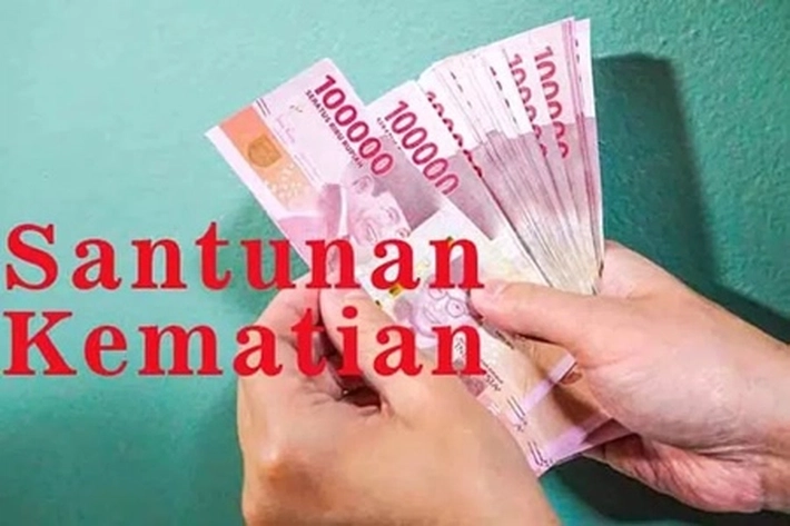 Santunan Kematian Rp750 Juta Disalurkan pada Ahli Waris untuk Keluarga Kurang Mampu
