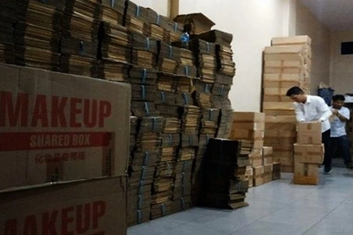 BBPOM dan Tim Gabungan Gerebek Gudang Kosmetik Ilegal di Pekanbaru