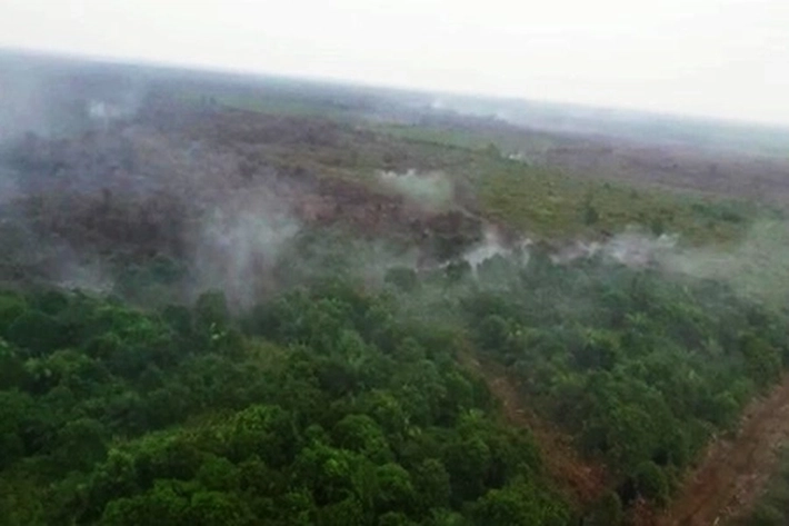 Helikopter Water Bombing dan Pesawat Patroli Disiagakan untuk Antisipasi Karhutla, 'yang Titik Hotspotnya Berangsur Turun'
