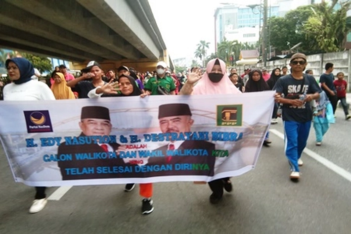 Paslon Edy Natar-Dastrayani Bibra Tawarkan Kepemimpinan Bersih-Visioner, 'Ribuan Warga Jadi Tumpah Dijalanan, Menjerit dengan Pekikan Dukung BERANI'