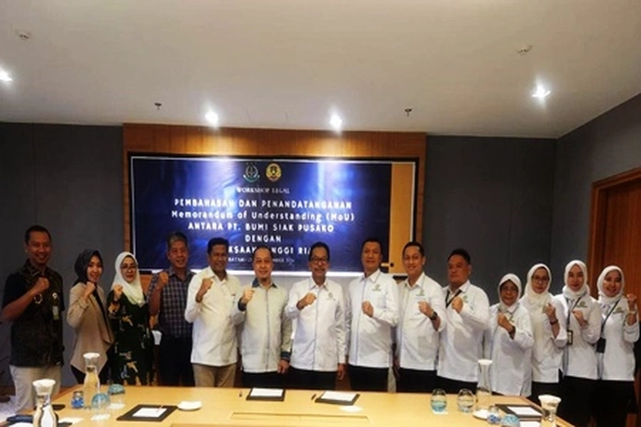 Dalam Jalankan Operasi Migas WK CPP BSP Tetap Bersinergi dengan Kejati Riau