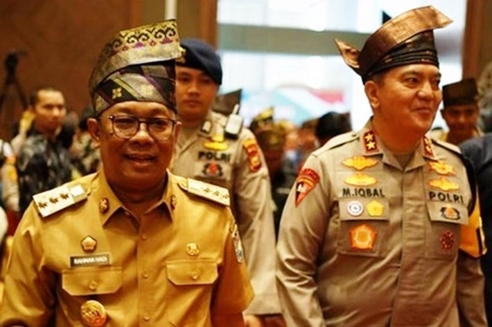 Polda Riau Kumpulkan 43 Paslon Cakada di Kabupaten-Kota Agar Terwujud Pilkada Damai