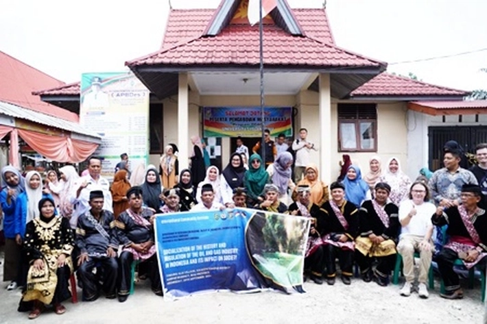 UIR Lakukan Kegiatan Pengabdian Masyarakat di Tanjung Alai yang Libatkan Dua Guru Besar Jerman