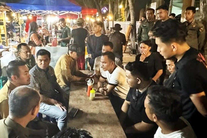 Usai Pasar Kuliner Jalan Cut Nyak Dien Ditata Rapi Malah Pedagang Jadi Bentrok