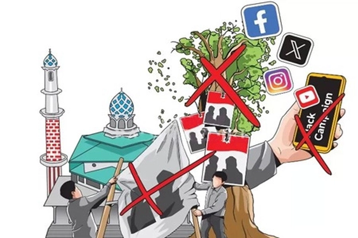 Bawaslu Wanti-wanti Soal Kampanye Tempelkan Stiker di Rumah Warga, 'Jangan Sampai Langgar PKPU 13/2024'
