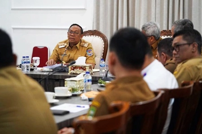 Pemprov Riau Bahas Ranperda RTRW dalam Rapat Lintas Sektor di Jakarta