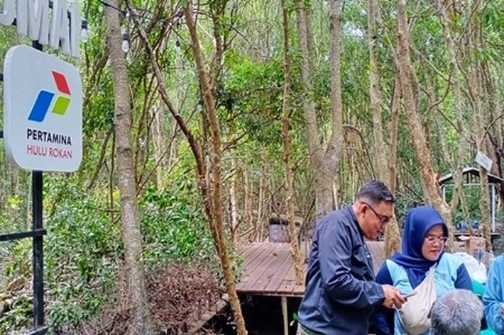 Rimba Satwa Foundation Lakukan Studi Banding ke Batu Bara Mangrove Park