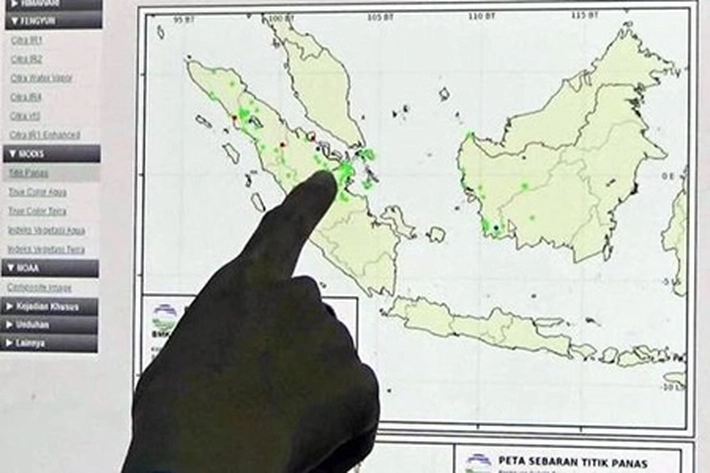 Hotspot Timbul Tenggelam dan Sempat Nihil di Riau, 'Tapi Kembali Terpantau 15 Titik di 4 Kabupaten'